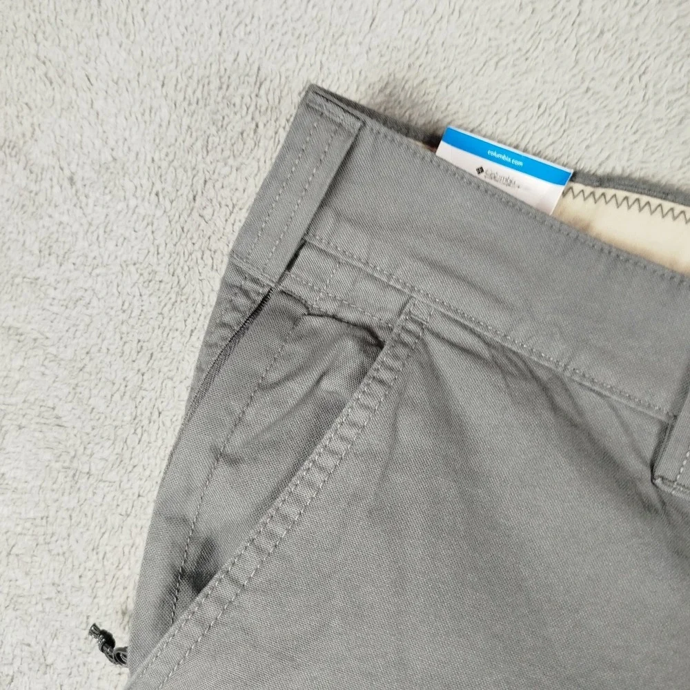 NWT Columbia Omni Shade Gray Pants Men's 44X32 Outdoors Hiking‎ Travel UPF 50